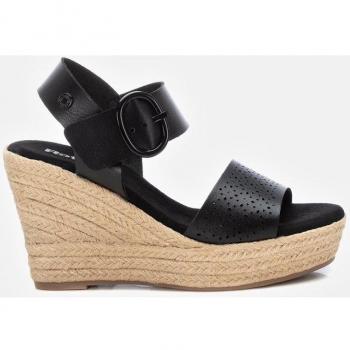 Sandalias de cuña de mujer Refresh 171880 negro