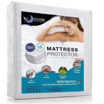 Coprimaterasso Matrimoniale Impermeabile 160x200 Antiacaro e Ipoallergenico Dreamzie