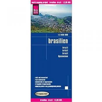 Reise Know-How Landkarte Brasilien