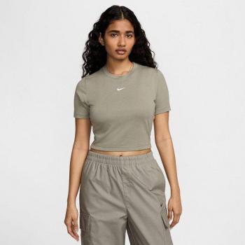 Nike W Nsw Essential Slim Crop Top, Light Army Frauen