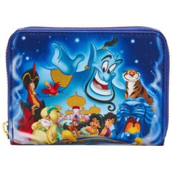 Disney Aladdin 30th Anniversary Wallet für Damen – Loungefly Blau