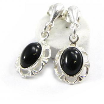 Rhodium‑Plated Black Silver Ear Cuffs – Lily's Treasure Edition