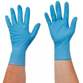 Semperguard Rollrand‑Einzelhandschuhe Nitrile XL 3000004103 – 90 Stk