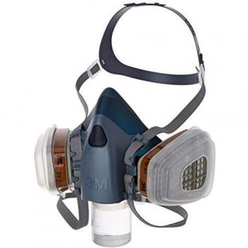 3M 7503 Halbmaske mit 6055 A2 und 5935 P3R Filtern