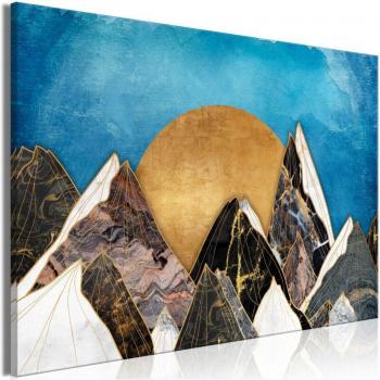 Affiche murale Lonely Journey – Toile imprimée, châssis en bois 90×60 cm