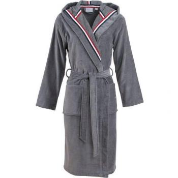 Carl Ross Unisex-Bademantel »481310«, Midilänge, grau