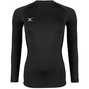 Women’s Atomic II Rugby Baselayer – Black