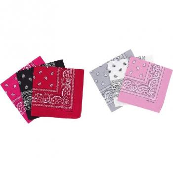 Trendige Paisley Bandanas im Set