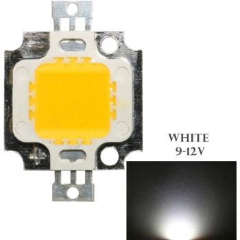 Puce LED RGB 10W en cuivre, 9-12V, couleurs rose, rouge, vert, bleu