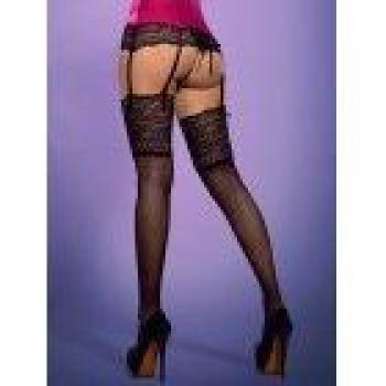 Damenstrümpfe Roseberry – Schwarz – Obsessive – L/XL