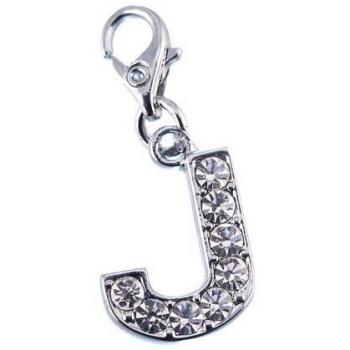 Charm Lettre J en strass So Charm