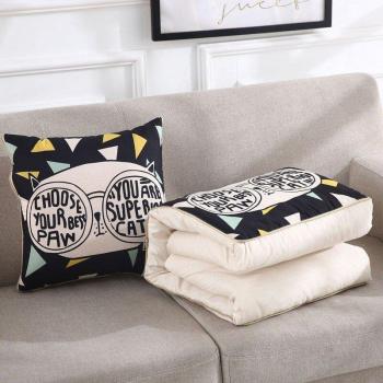 Foldable Deer and Flamingo Cushion Cover