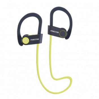 Auriculares Bluetooth 4.1 Fonestar Deportivos Negro/Verde