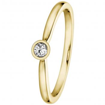 Eleganter Damenring Gold‑Diamant 52 mm / 16,6 mm – Artikel 532487