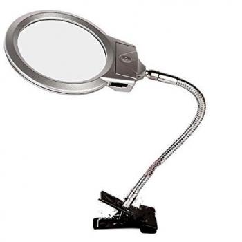 Desk Lamp Lupa 2.5x107 mm with LED & Clamp