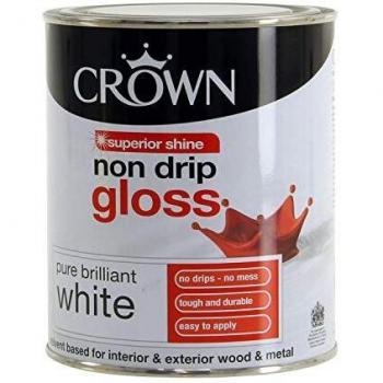 Crown Retail Non Drip Gloss PBW Paint
