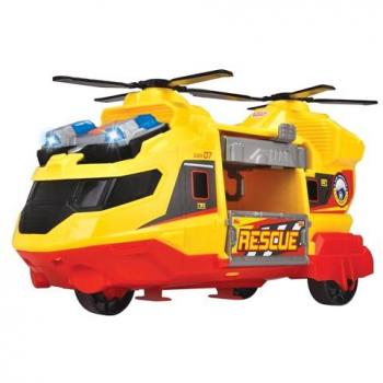 Emergency Response Helicopter with Lights