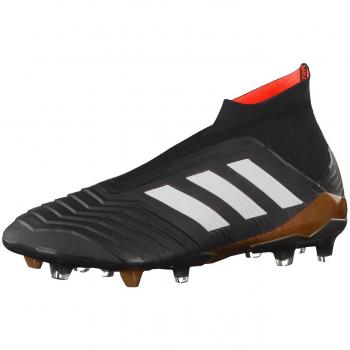 Adidas Predator 18+ FG Herren Fußballschuhe, Schwarz (Cblack/Ftwwht/Solred)