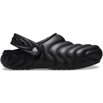 Crocs Pantoletten Classic Lined Overpuff Clog 210059 Schwarz