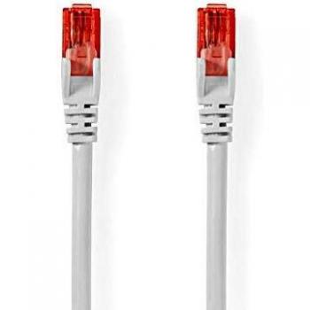 Cavo di rete Cat6 RJ45 Maschio UTP Tondo PVC 1,50 m Bianco – Nedis