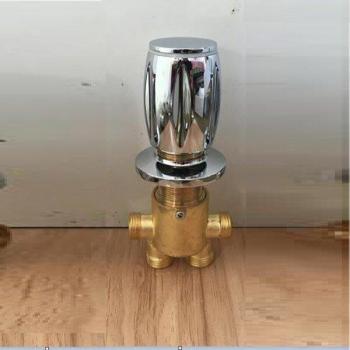 MTTUZK Premium Brass Dual‑Action Bathtub & Shower Faucet Control Valve