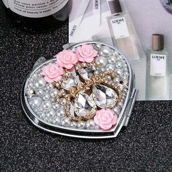 Foldable Flower Cat Mirror