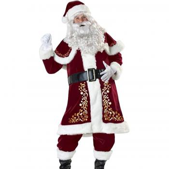 Costume de Fête de Noël Père Noël 4XL pour Adulte