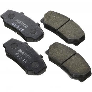 Brake Pad Set (Disc) MAPCO 6367 – Premium Quality
