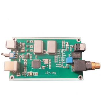Interfaz de Audio DSD256 USB con Diseño Acrílico Verde