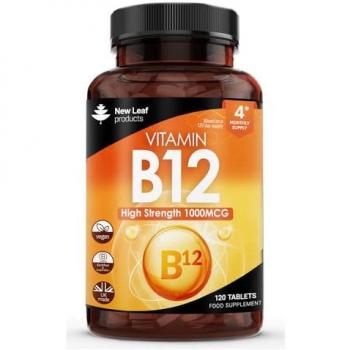 Ultra‑Strong Vitamin B12 1000 µg Methylcobalamin – 4‑Month Supply