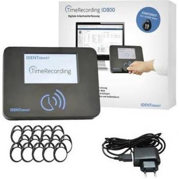IDENTsmart Zeiterfassungssystem – ID800 Starterkit + 15 Tokens