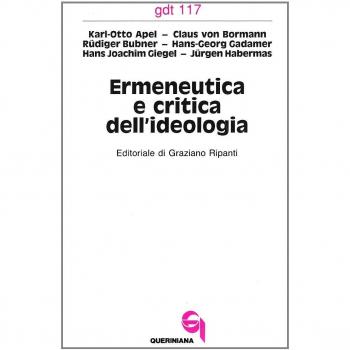Ermeneutica e critica dell'ideologia