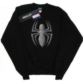 Spider-Man jongens sweatshirt met weblogo 12-13 wit