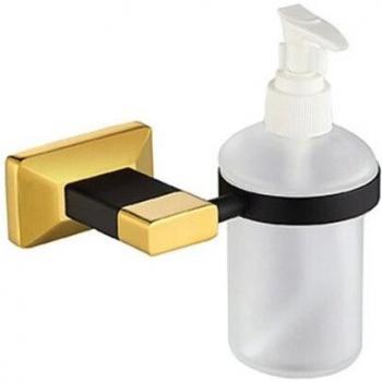 Black Gold Towel Rack and Toilet Paper Holder Set AR80