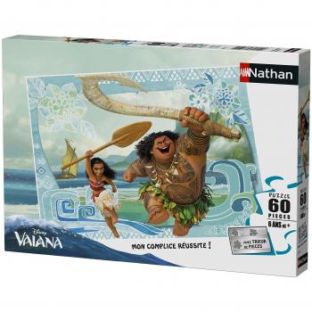 Disney Vaiana & Maui 60 pièces – Puzzle Nathan – Idéal 6 ans+