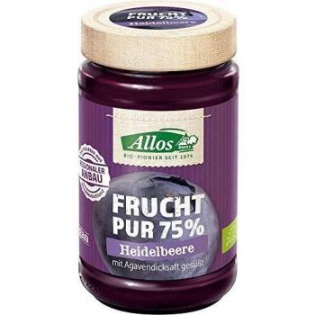 Allos Heidelbeer Frucht Pur 250g