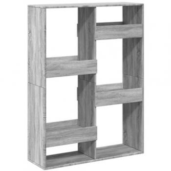 Room Divider 100x33x135 cm Grey Sonoma Engineered Wood Vidaxl