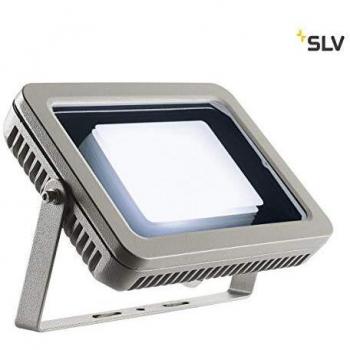 SLV SPOODI 20 Gartenstrahler aus Aluminium in silbergrau