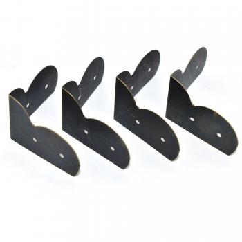 Set Decorativo de Esquinas de Madera