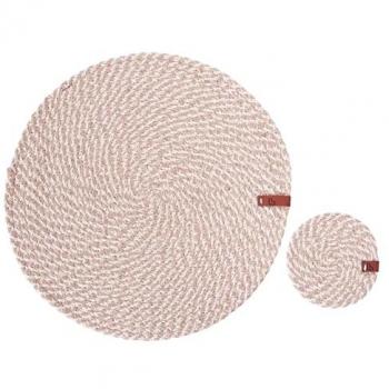 Tissu naturel Pipturus – Ensemble 12 pièces pour salle à manger, 35×10 cm