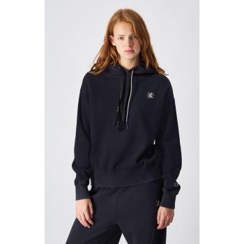 Champion 117441 Felpa Nero Loose Fit