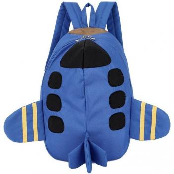 3D Cartoon Plane Kids Backpack