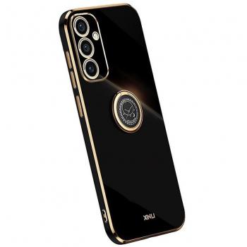 Samsung A55 5G Casquette Noir – KICKBLE Gold Edge