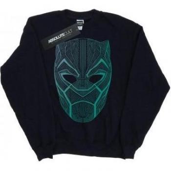 Black Panther Tribal Mask Hoodie for Boys (Ages 12-13)
