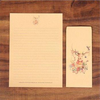 Pack de Sobres Kraft con Ilustraciones de Animales, 10 Uds