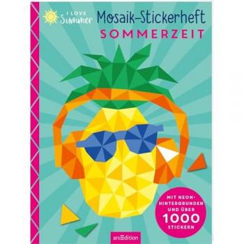 arsedition I Love Summer – Mosaik-Stickerheft Sommerzeit