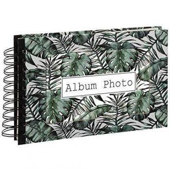 Album fotografico a spirale 80 pagine verde