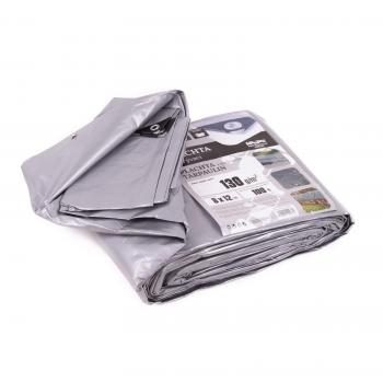 Plachta 8x12m 130g/m2 šedá barva