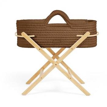 Ickle Moss Basket & Pine Mocha 76x48x82cm Stand
