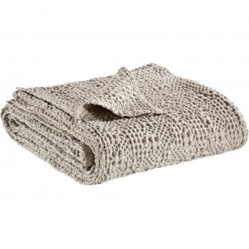 Jeté de lit coton stonewashed Vivaraise Tana 240 x 260